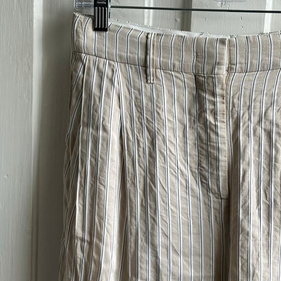 Anna October Striped Silk Blend Pants - Picture 4 of 8